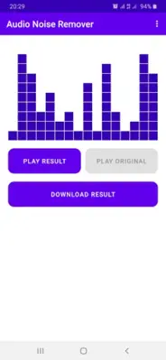 Noise Removal App (Audio & Vid android App screenshot 0
